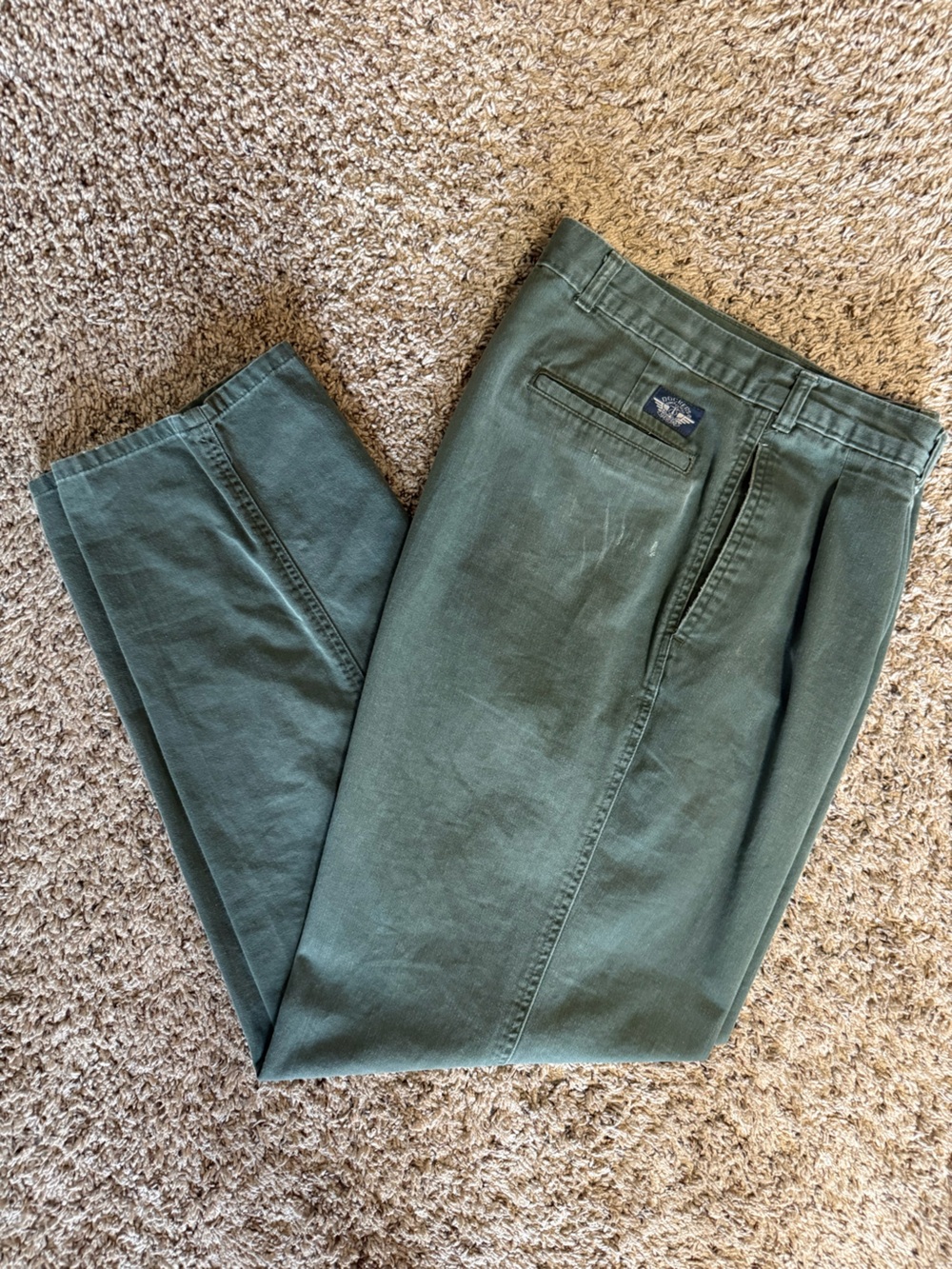 Dockers Green Chino Pants 31x32